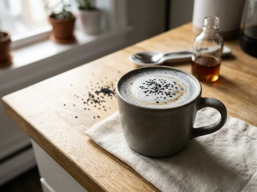Black Sesame Latte