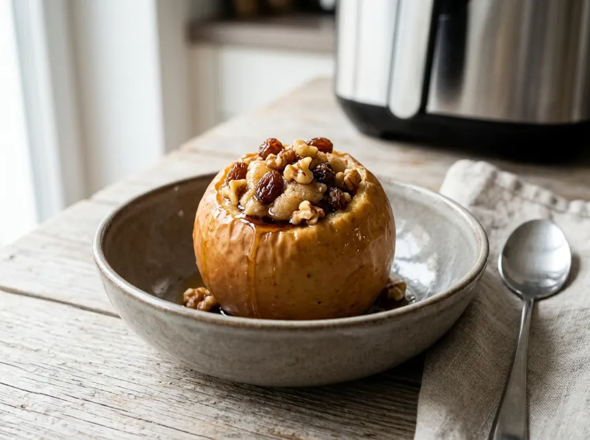 Bratapfel aus der Heißluftfritteuse