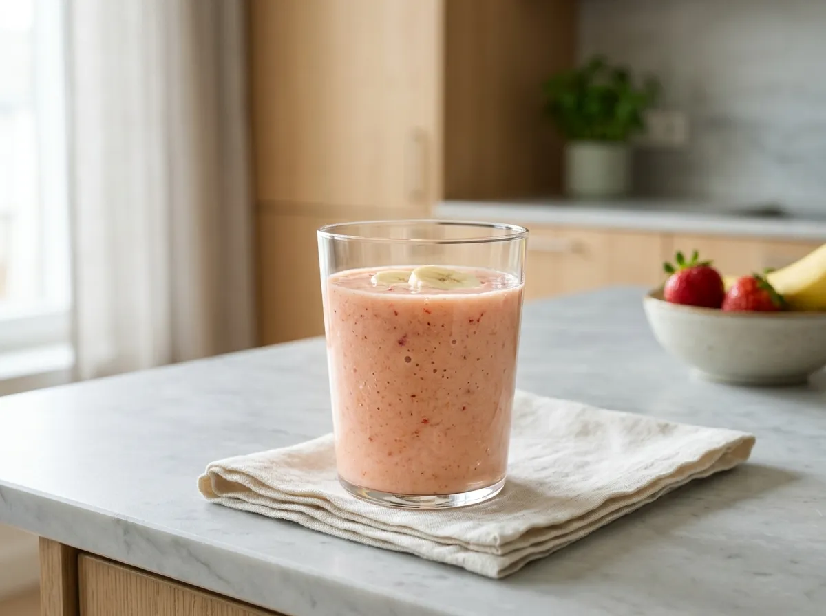 Erdbeer-Bananen-Smoothie Rezept