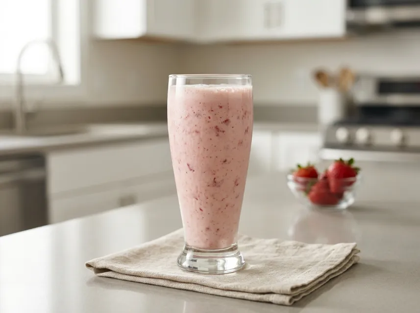 Erdbeer-Milchshake
