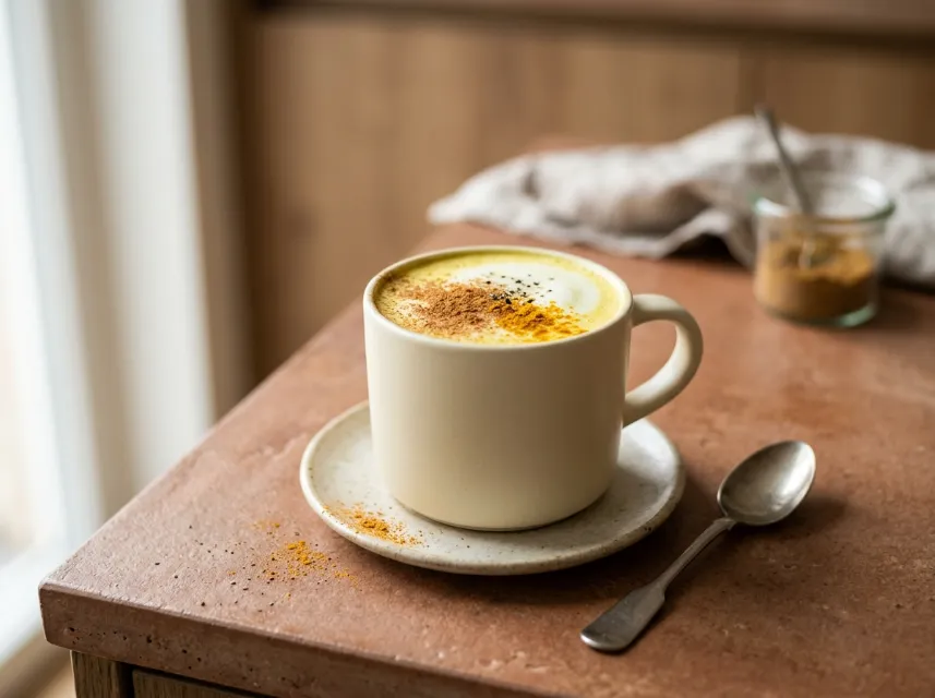 Goldene Milch (Kurkuma Latte) Rezept