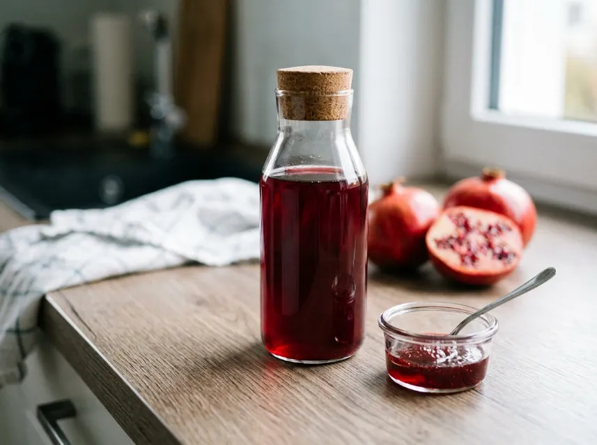 Granatapfelsirup selber machen Rezept