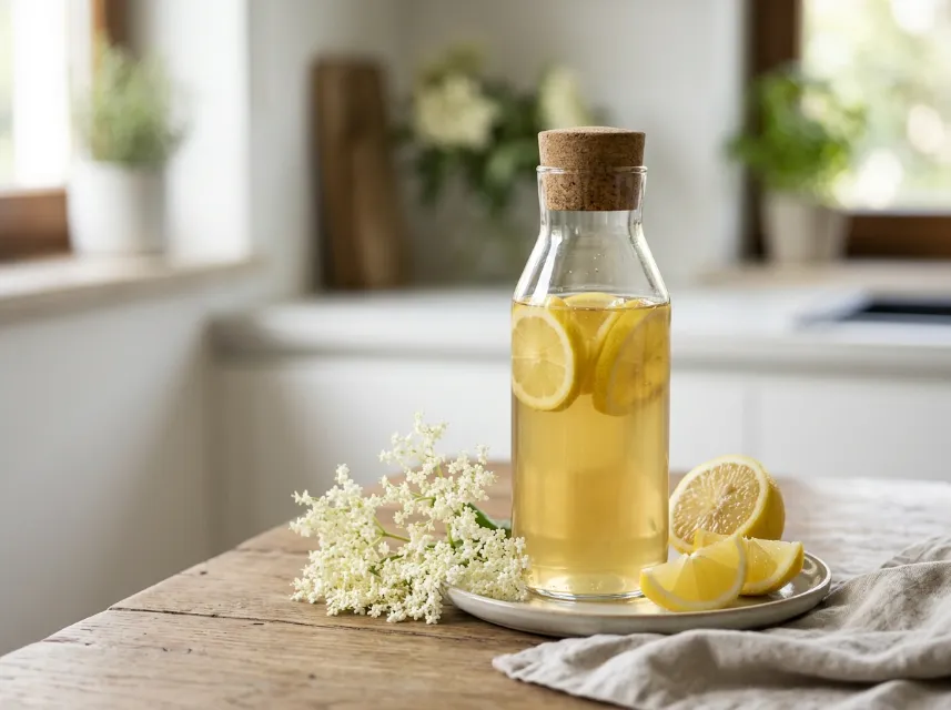 Holunderblütensirup selber machen