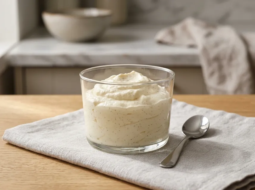 Keto Vanille-Mousse