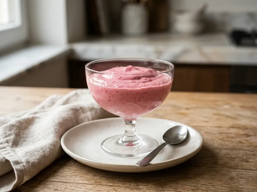 Low Carb Himbeer-Mousse