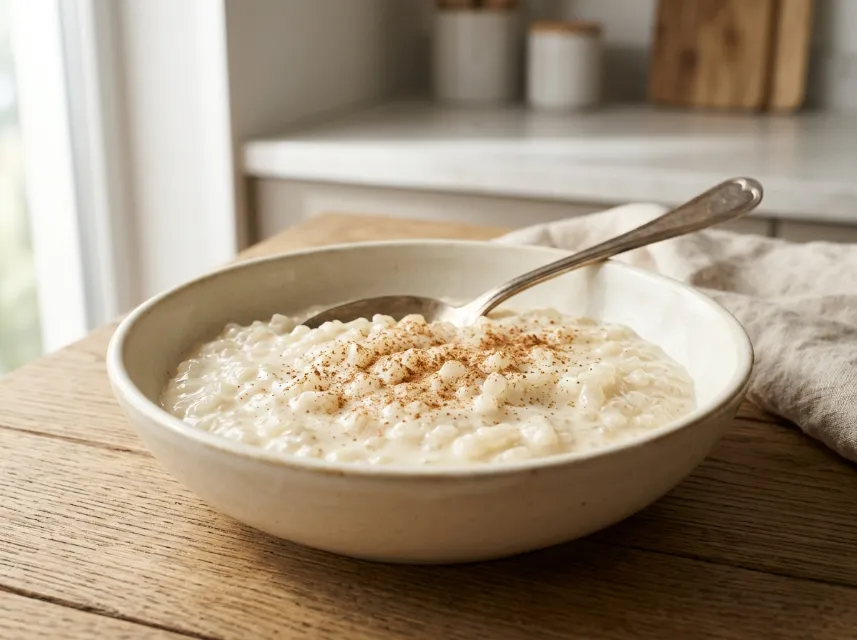 Low Carb Milchreis mit Konjakreis Rezept