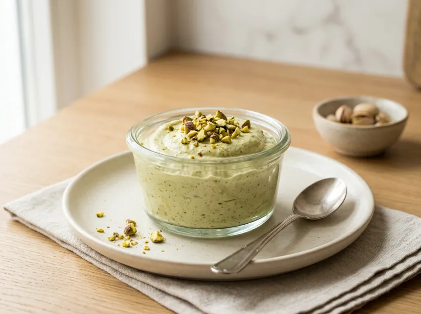 Low Carb Pistazien-Mousse Rezept