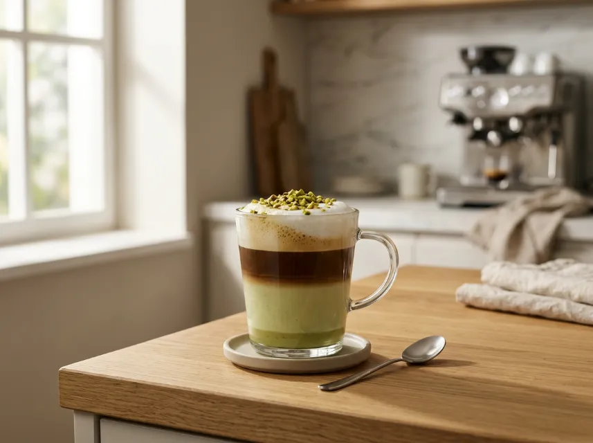 Pistazien-Latte Rezept