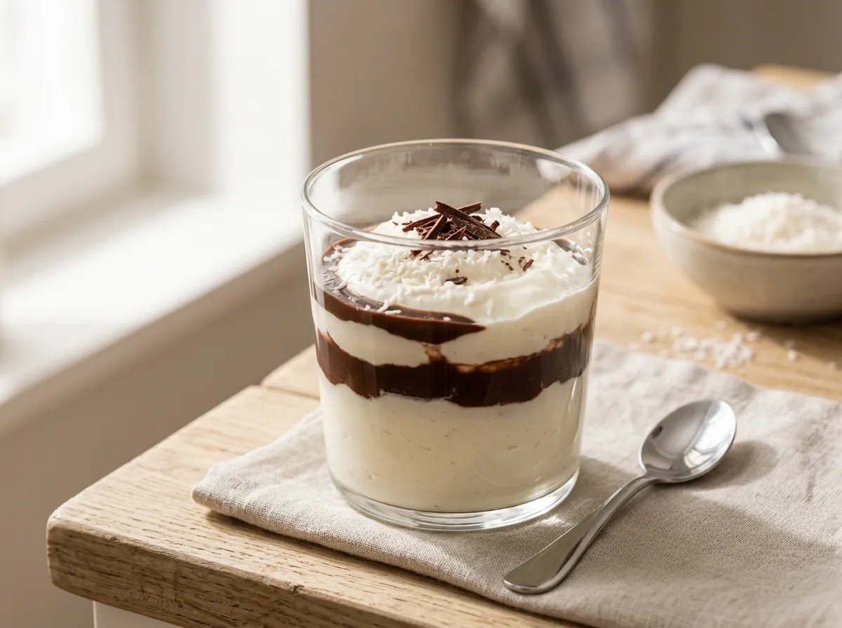 Yogurette-Dessert im Glas